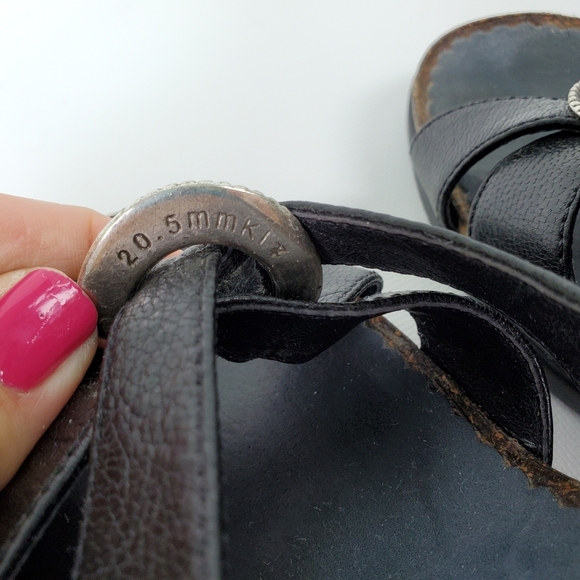 ARIAT Leather Sandals Arch Suporting Sz 6 EUC! - Picture 7 of 13